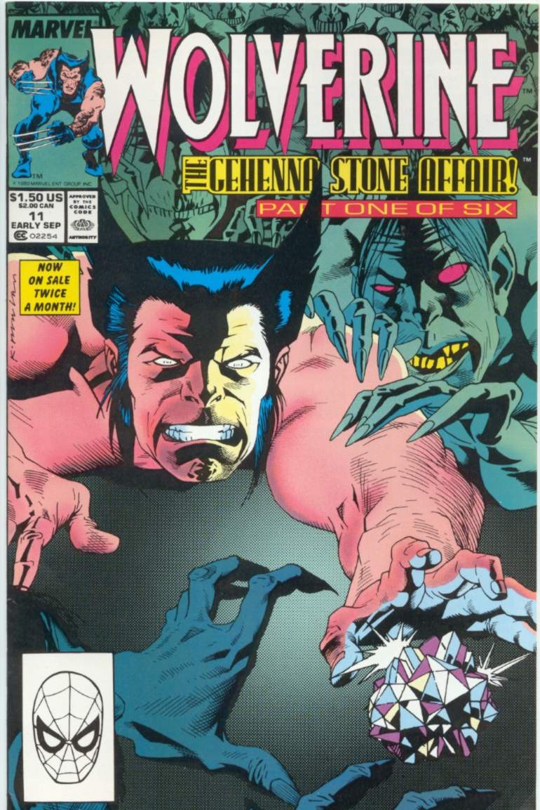 Read online Wolverine (1988) comic -  Issue #11 - 1