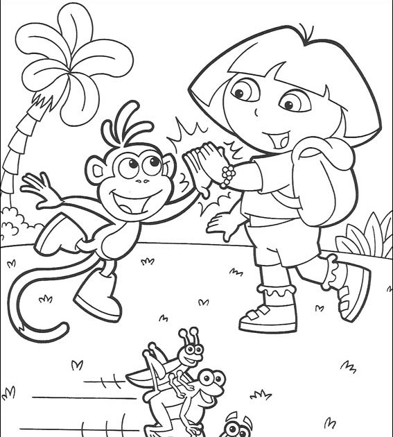 Coloriages a Imprimer : imprimer coloriage dora l'exploratrice