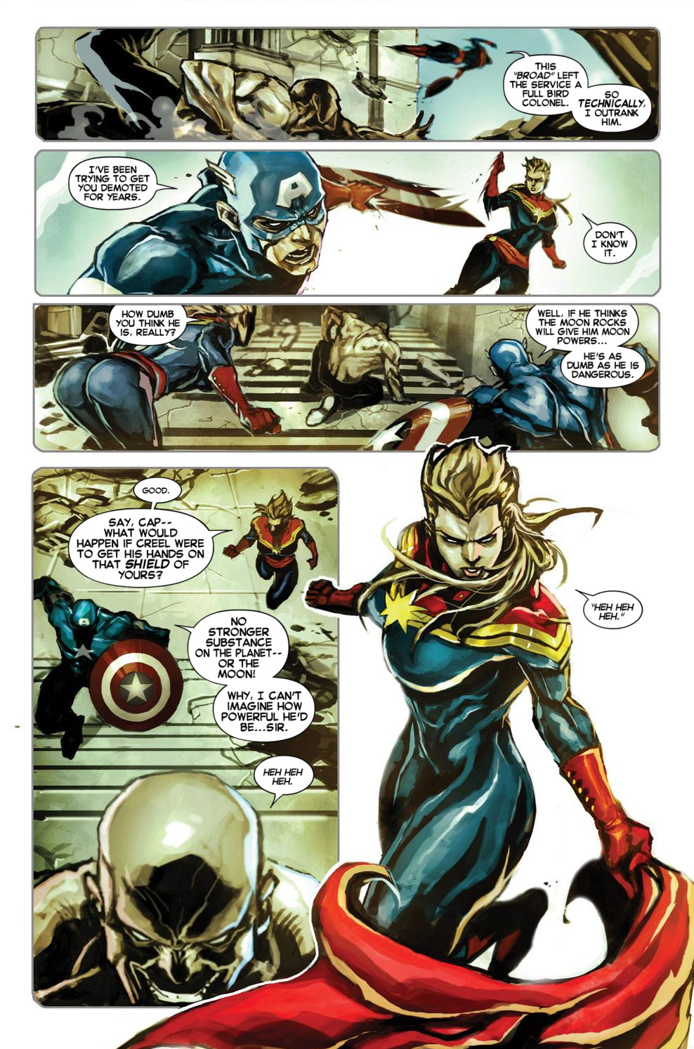 Read online Captain Marvel (2012) comic -  Issue #1 - 5