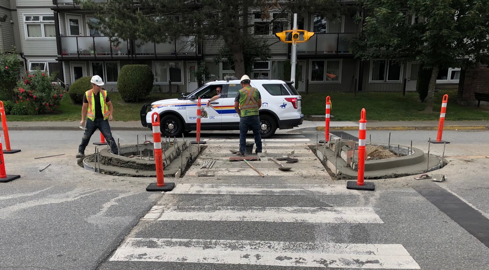 The South Fraser Blog 204th and 54th crosswalk enhancements make
