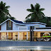 2706 sq-ft mixed roof single floor house
