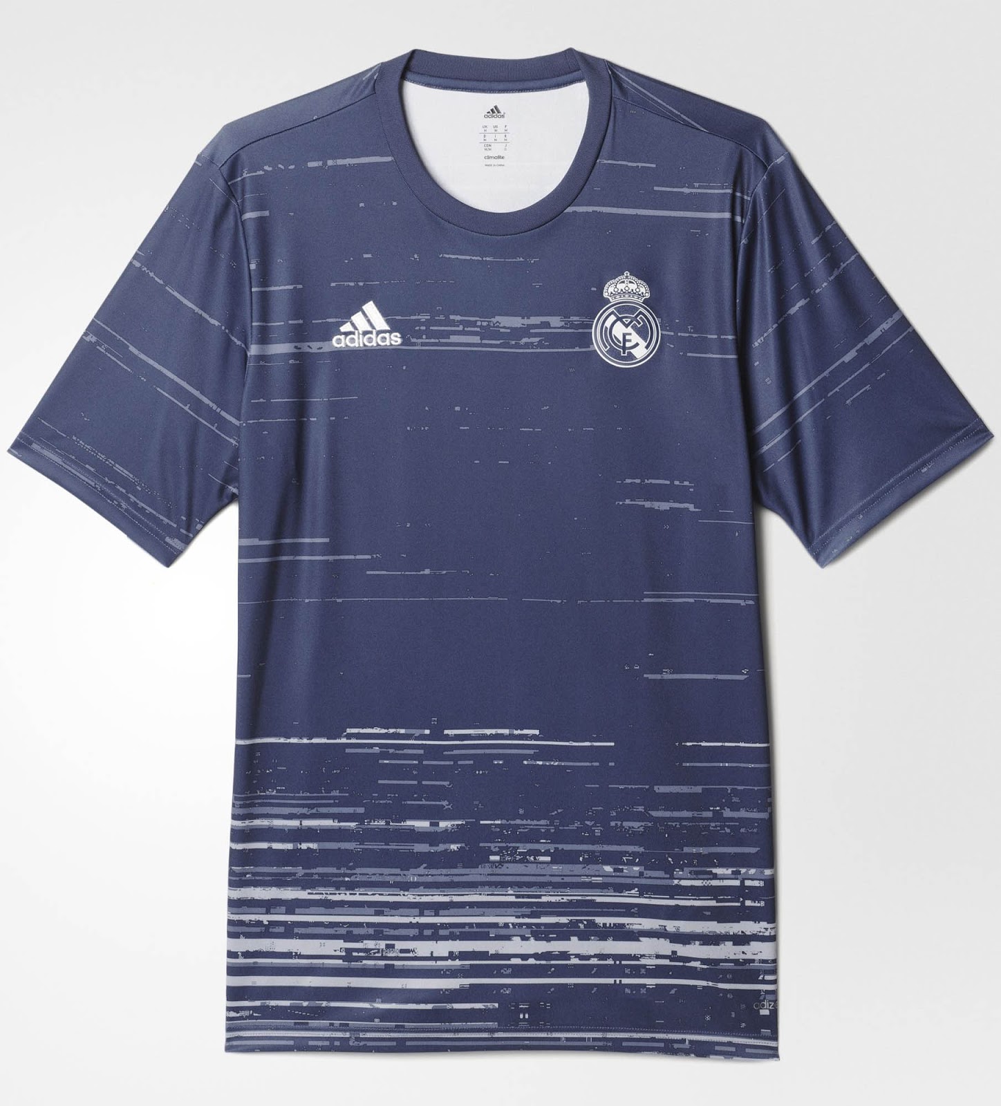 Real Madrid 1617 PreMatch Shirt Released Footy Headlines