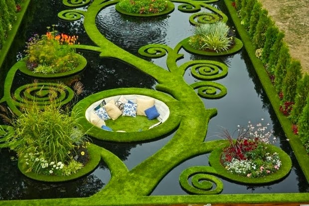 Sunken Alcove Garden, New Zealand