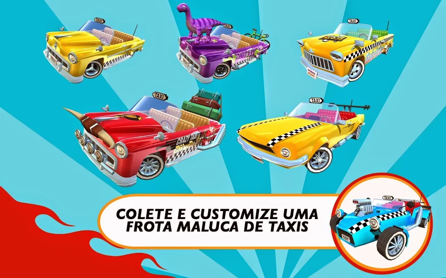 Crazy Taxi ™ City Rush v1.0.3 Apk + Data [Mod Money]