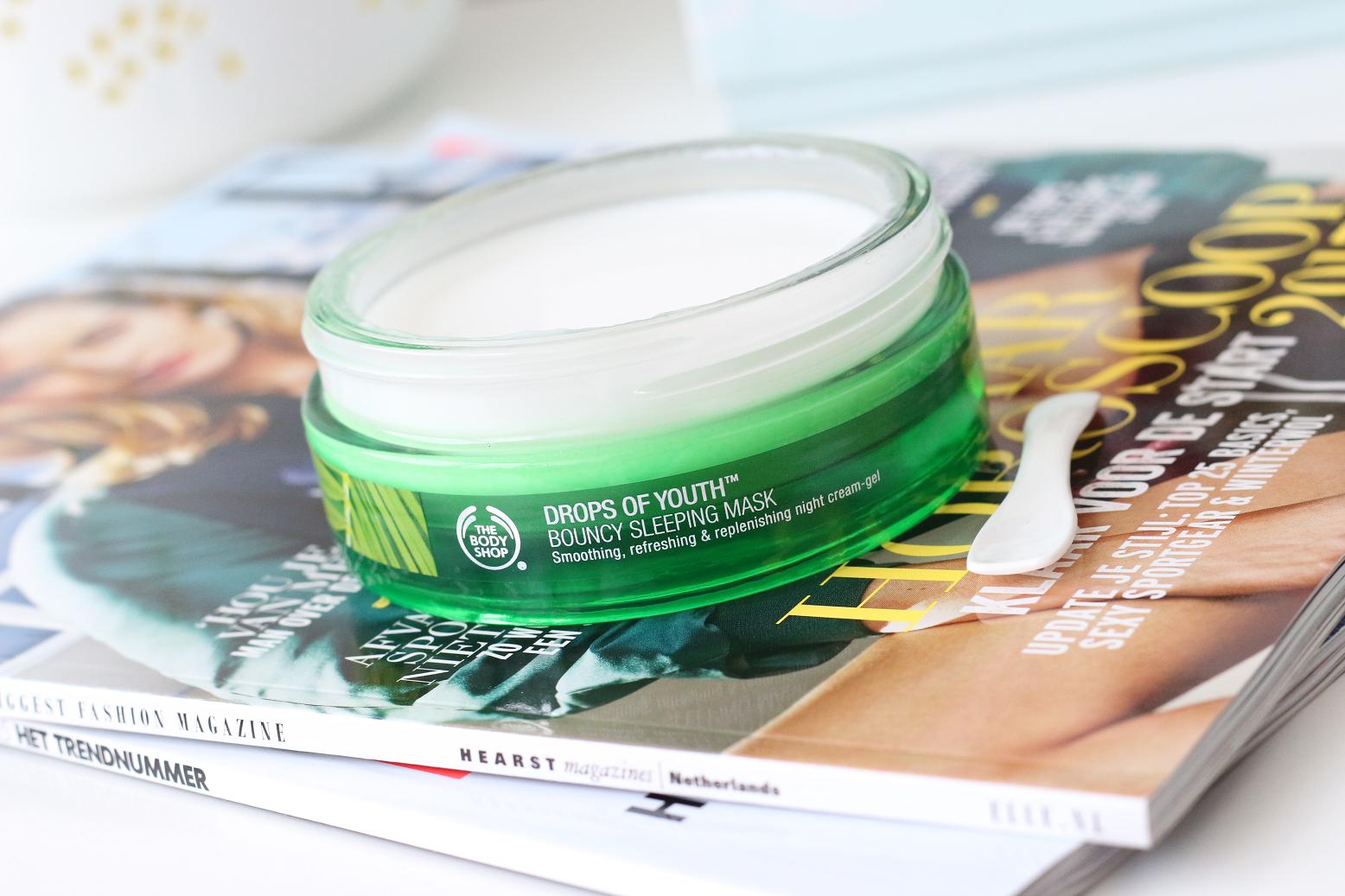 The Body Shop Drops of Youth Bouncy Sleeping Mask BeautyLoves
