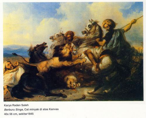 Lukisan Karya Raden Saleh 2