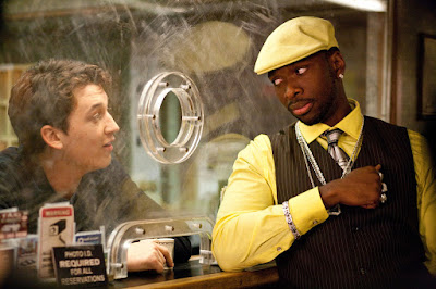 Miles Teller and Jay Pharoah in Get a Job