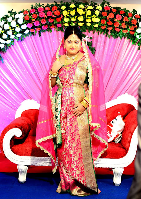 Bengali Bridal Reception Look
