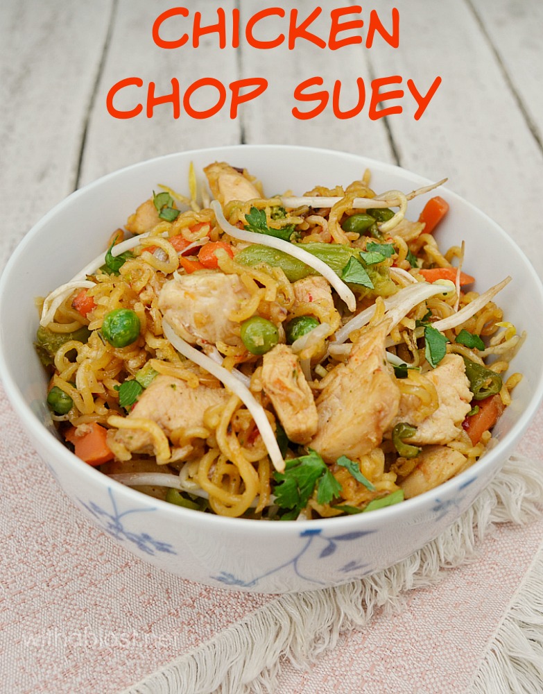 Chicken Chop Suey | With A Blast