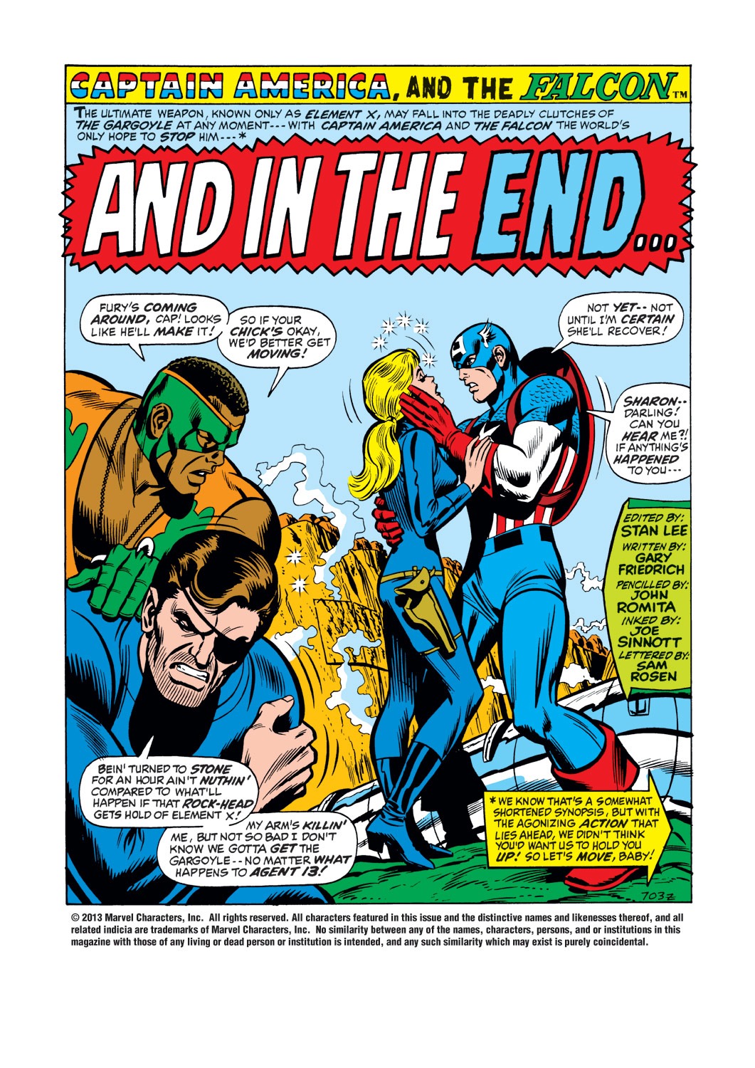 Read online Captain America (1968) comic -  Issue #142 - 2