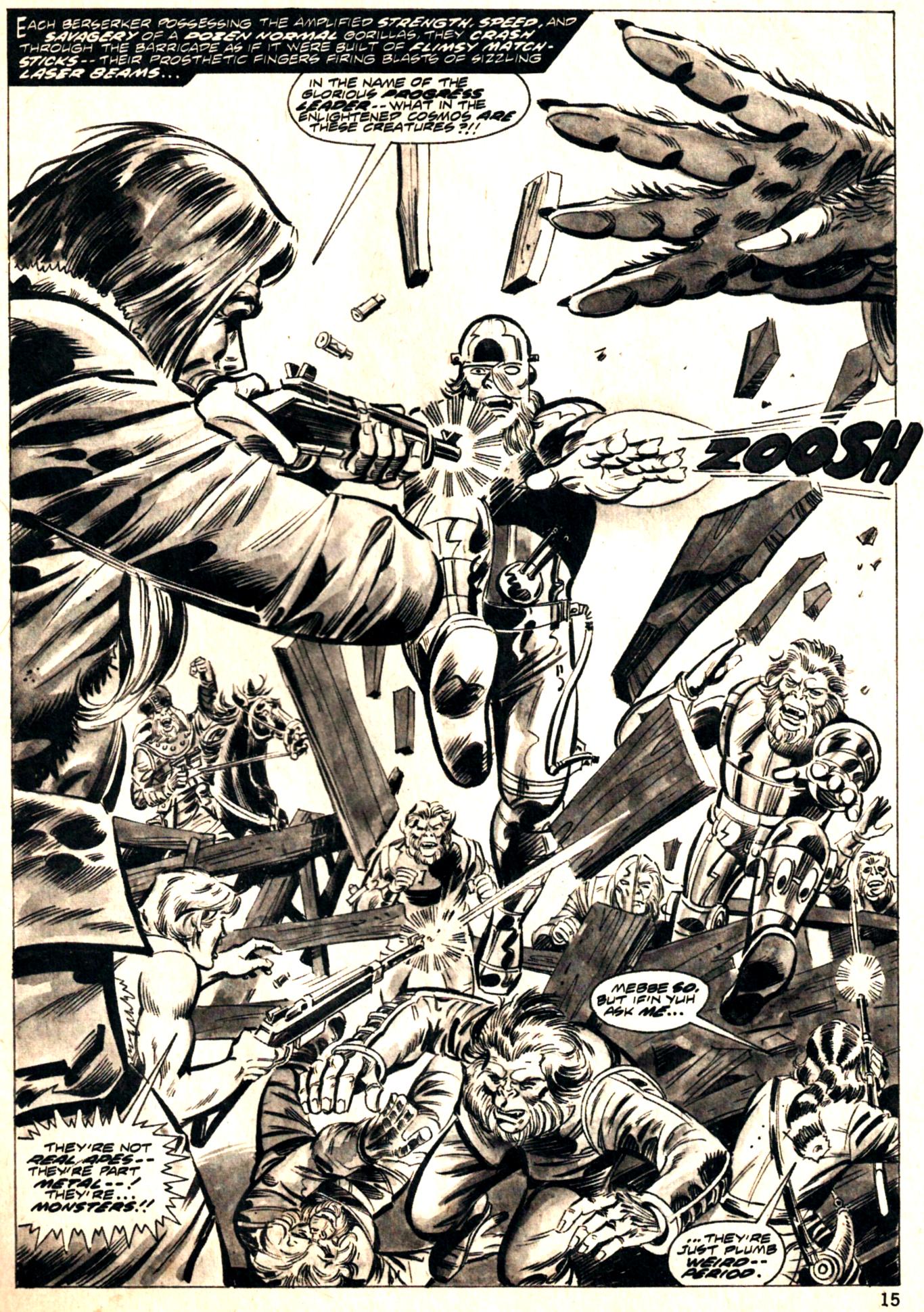 Read online Planet of the Apes comic -  Issue #28 - 15