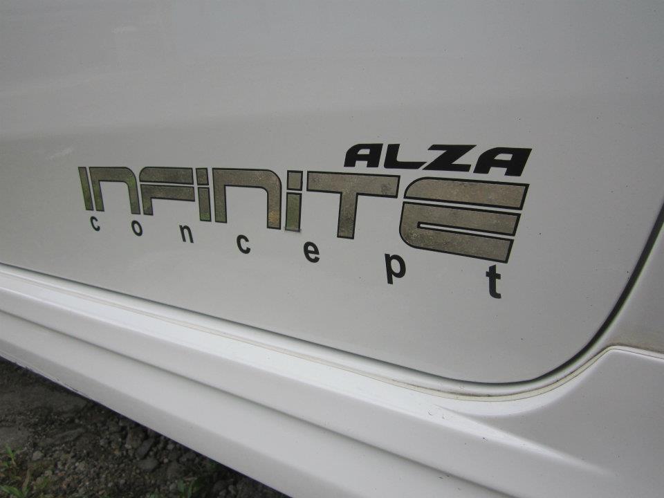 Sticker Alza JDMdecals Garage: MDM-001 Alza Infinite Concept Decal