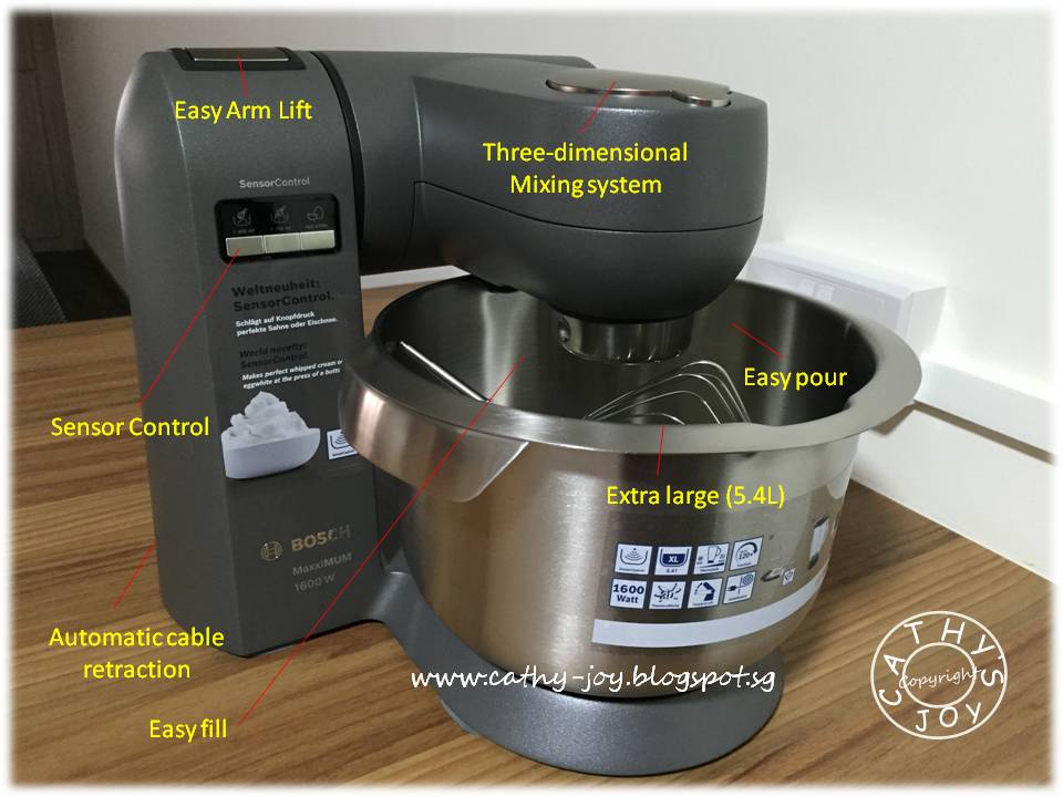 Cathy S Joy Bosch Maxximum Sensor Control Kitchen Machine