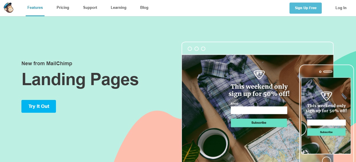 Cómo hacer una Landing Page gratuita con Mailchimp Curioseando