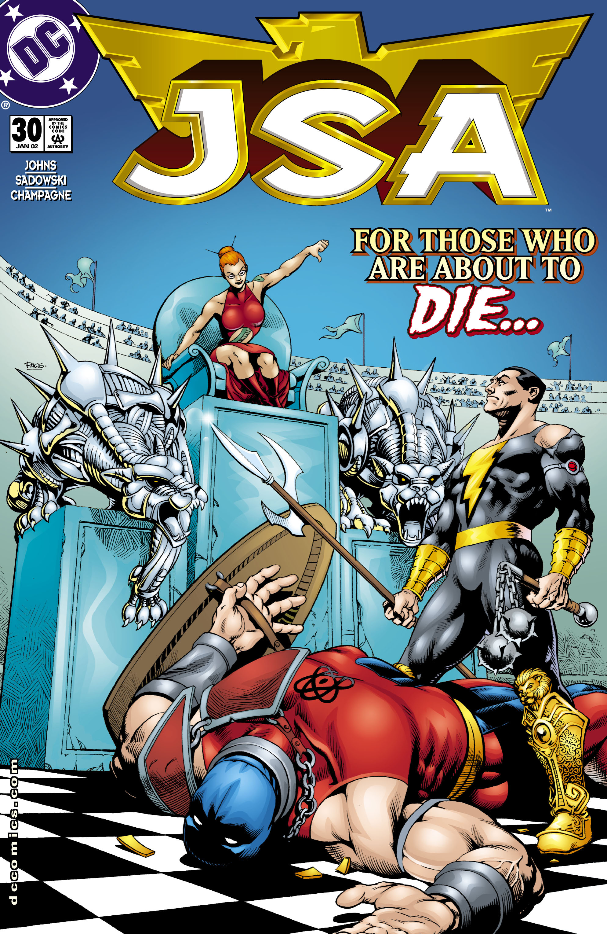 Read online JSA (1999) comic -  Issue #30 - 1