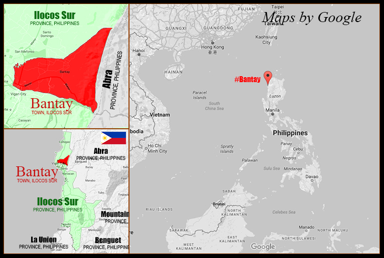 MAP OF BANTAY, ILOCOS SUR