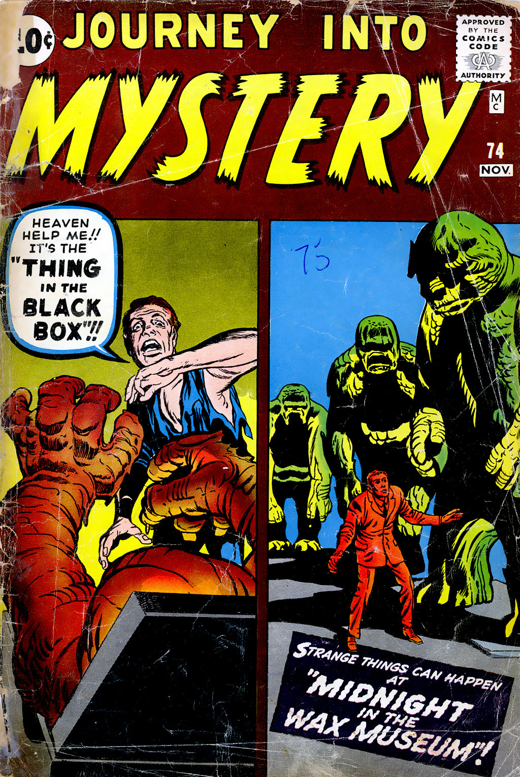 Read online Journey Into Mystery (1952) comic -  Issue #74 - 1