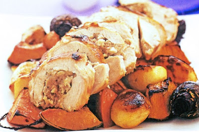 Roast turkey with redcurrant vegetables meal ideas Roast turkey with redcurrant vegetables meal ideas