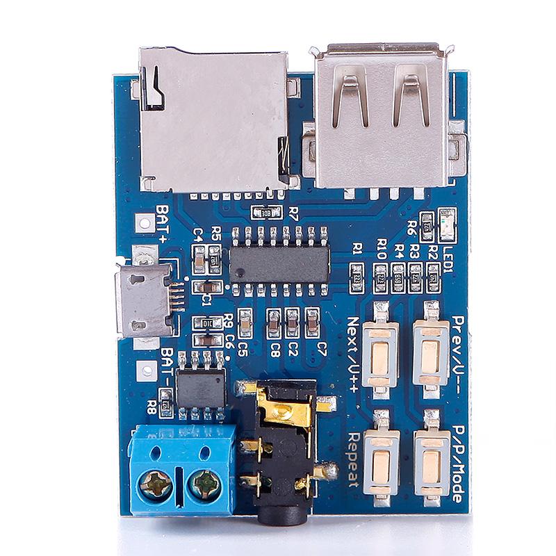 MP3 Player Audio Decoding Decoder Module Board - SD ELEKTRONIK