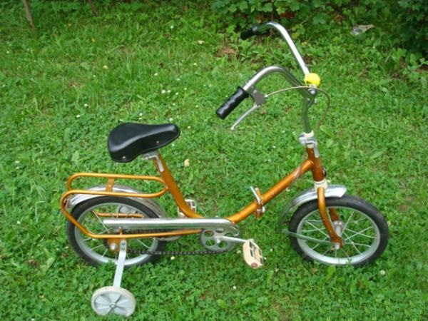 Складной детский велосипед "Дружок"