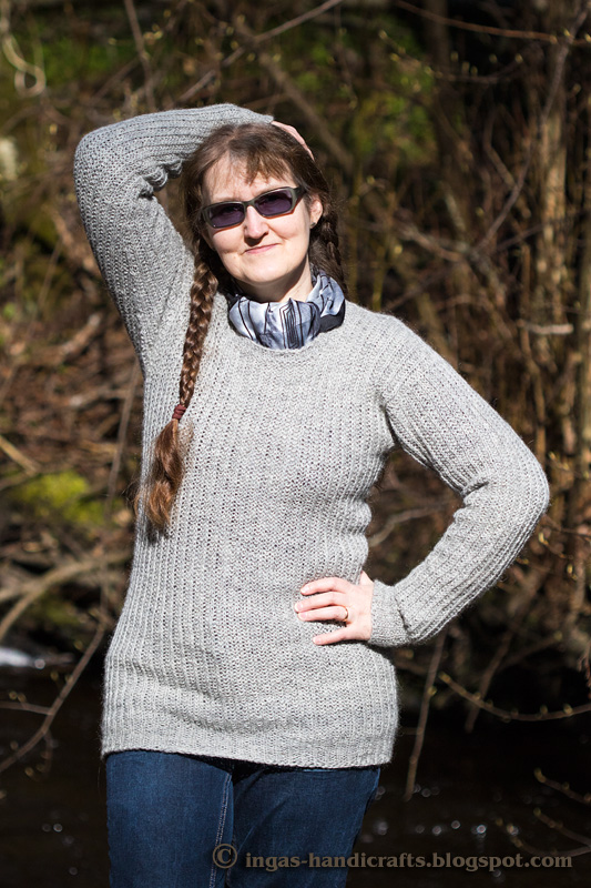 Ripsiga poolpatentkoes sviiter / Universal Brioche Sweater