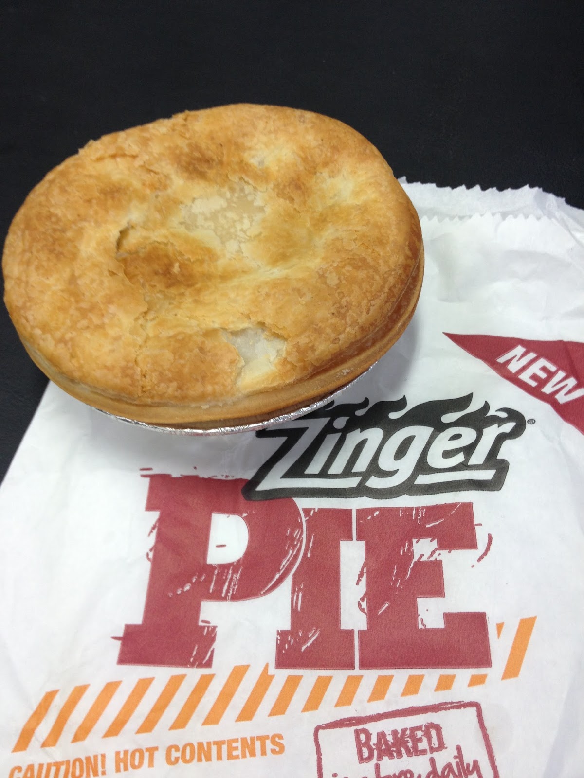 The Pieologist KFC Zinger Pie Review