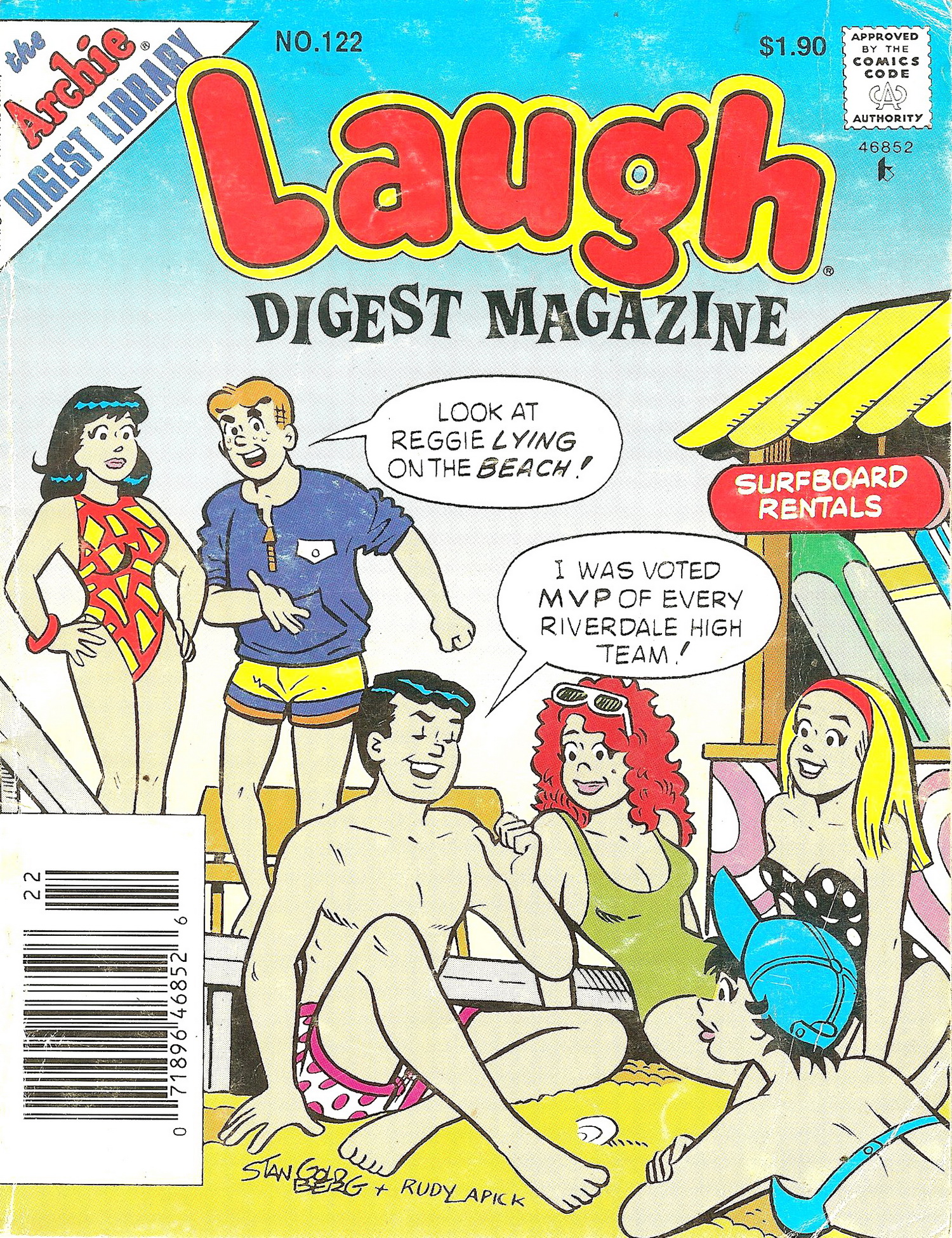 Read online Laugh Comics Digest comic -  Issue #122 - 1