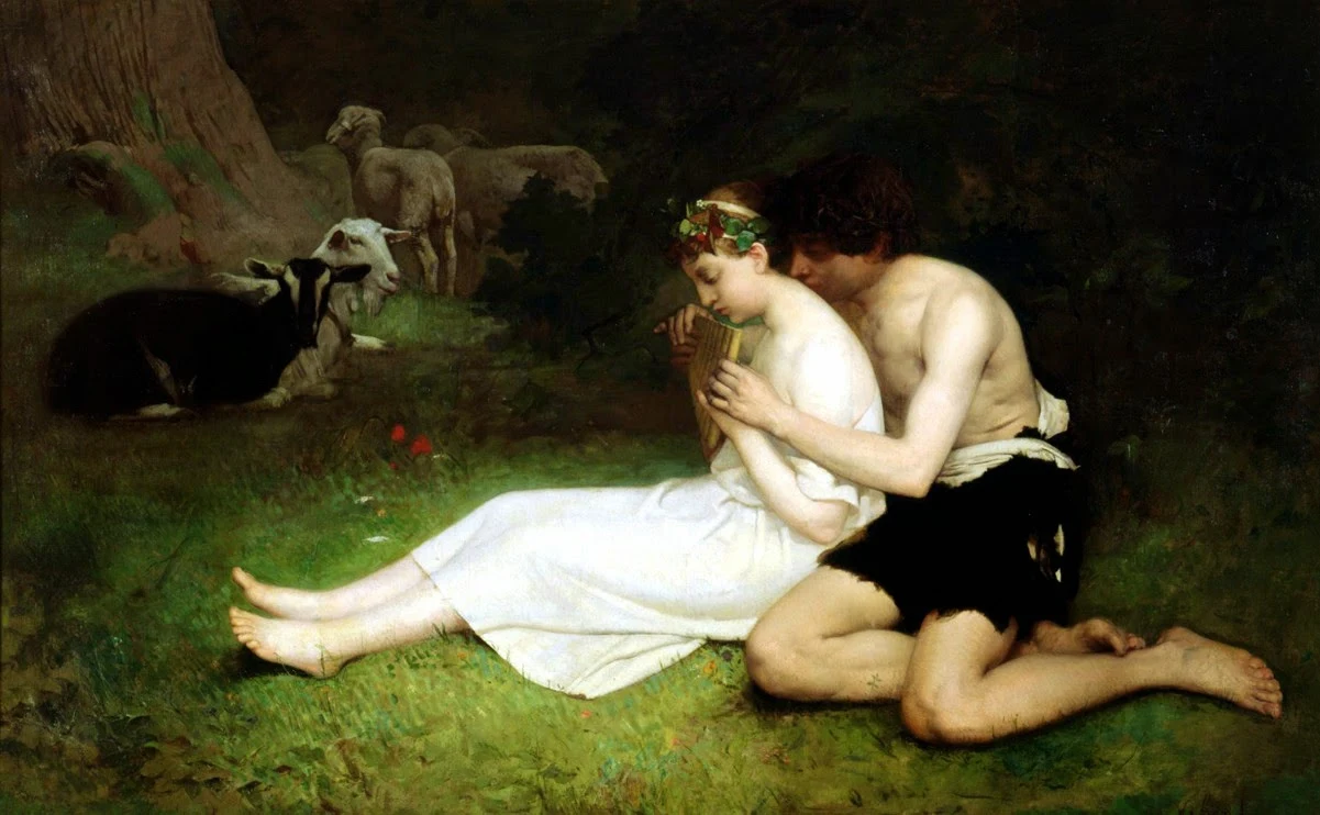 Jean-Léon Gérôme - Daphnis and Chloe