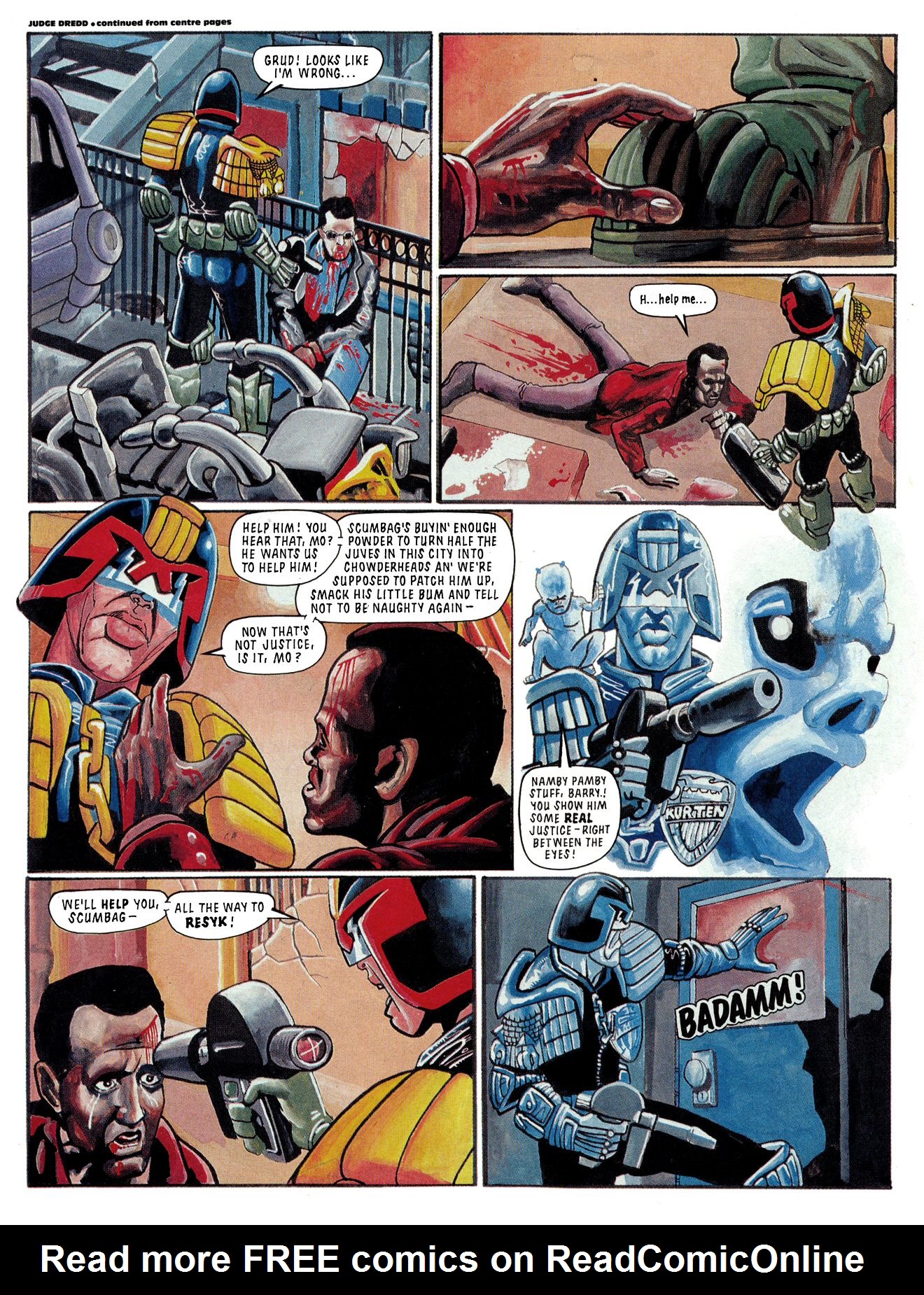 Read online Judge Dredd: The Complete Case Files comic -  Issue # TPB 12 (Part 2) - 244