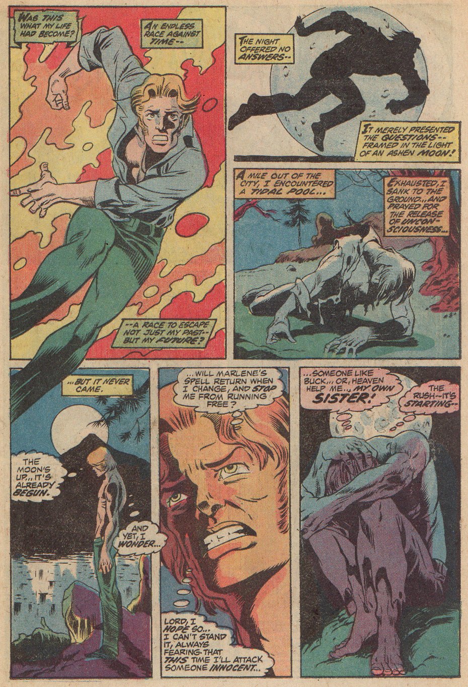 Read online Werewolf by Night (1972) comic -  Issue #1 - 13