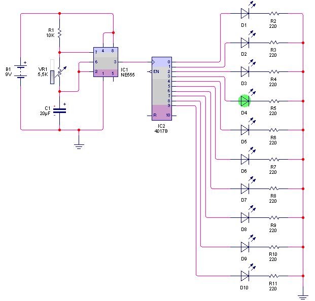 54+ Inspirasi Rangkaian Lampu Led Berjalan Tanpa Ic