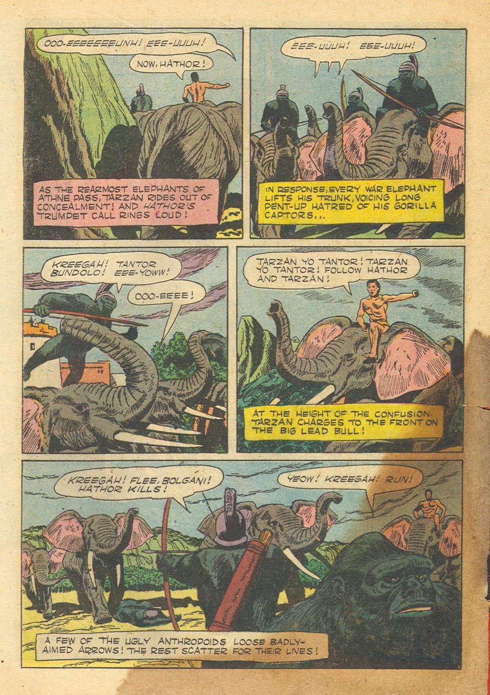 Read online Tarzan (1948) comic -  Issue #54 - 40