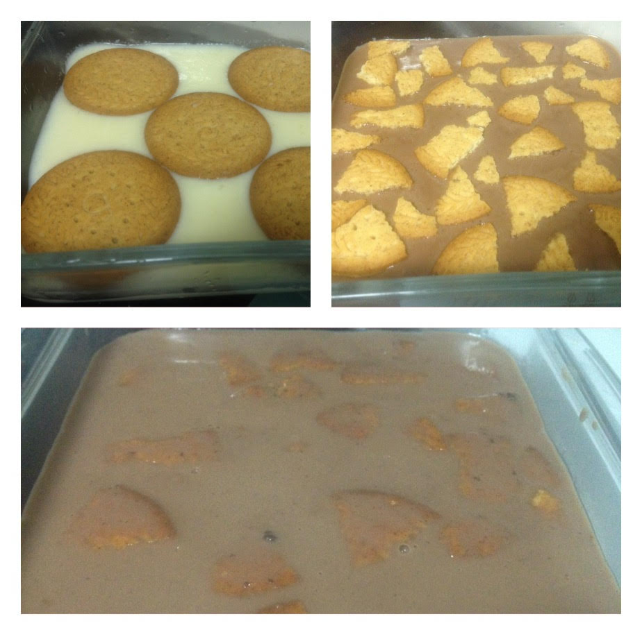 CHOCOLATE BISCUIT PUDDING / LAYERED PUDDING RECIPES