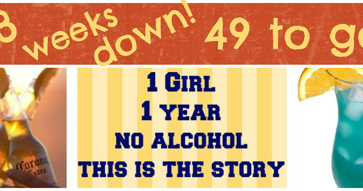 Ashley Krek Three Weeks without Alcohol