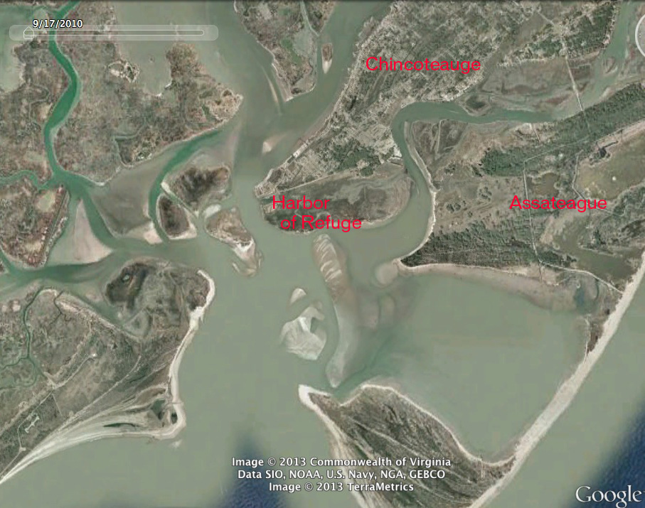 The Log of Spartina Chincoteague and Wachapreague Inlets, revisited