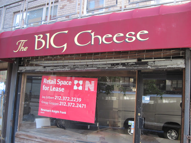 The Big Cheese is no more in New York