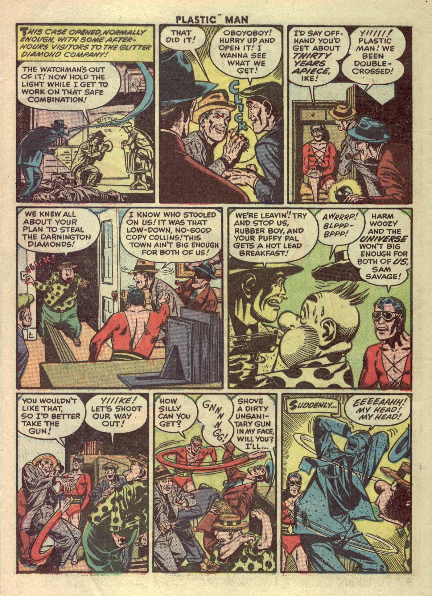 Read online Plastic Man (1943) comic -  Issue #42 - 4