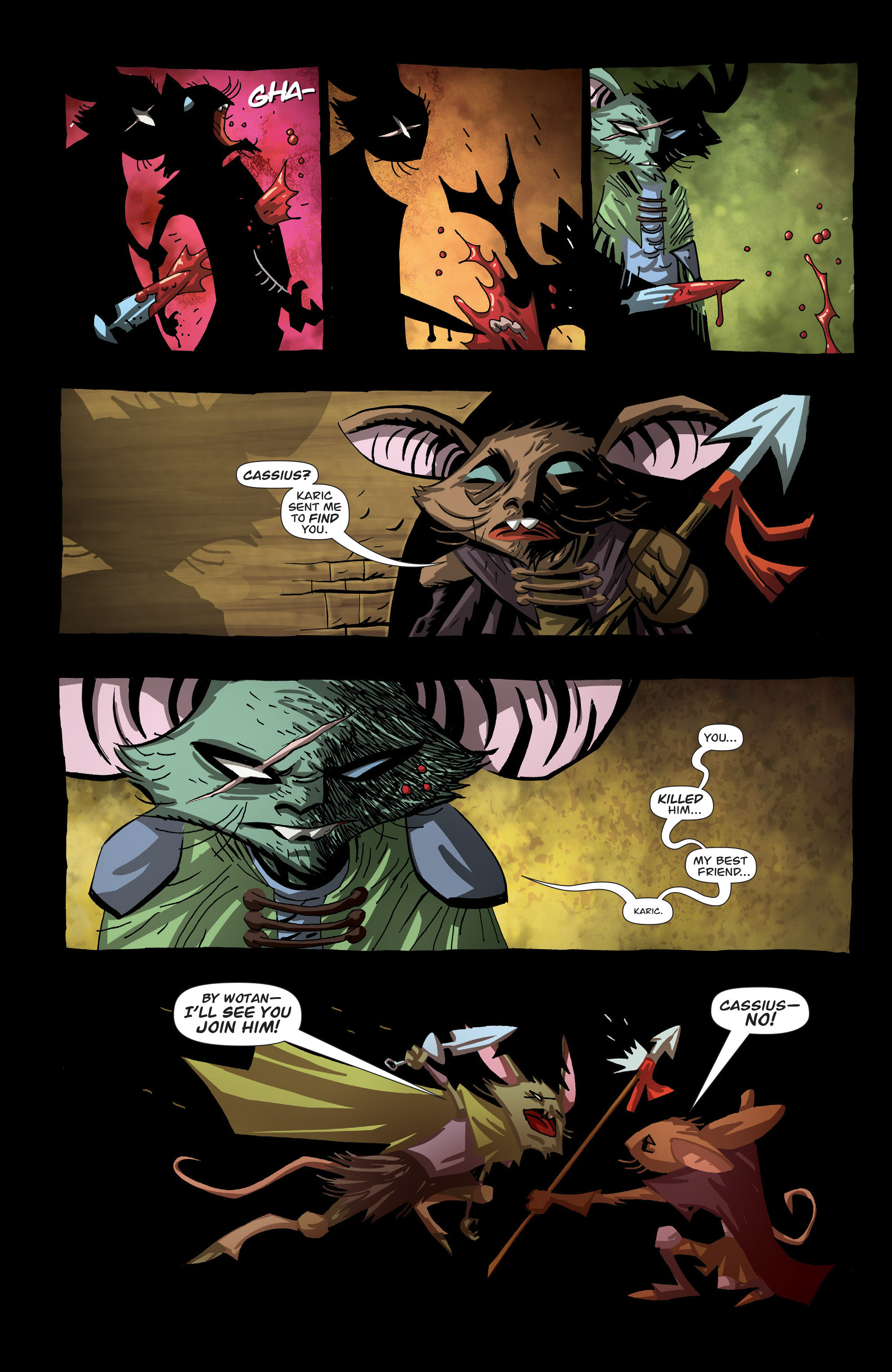 Read online The Mice Templar Volume 5: Night's End comic -  Issue #3 - 18