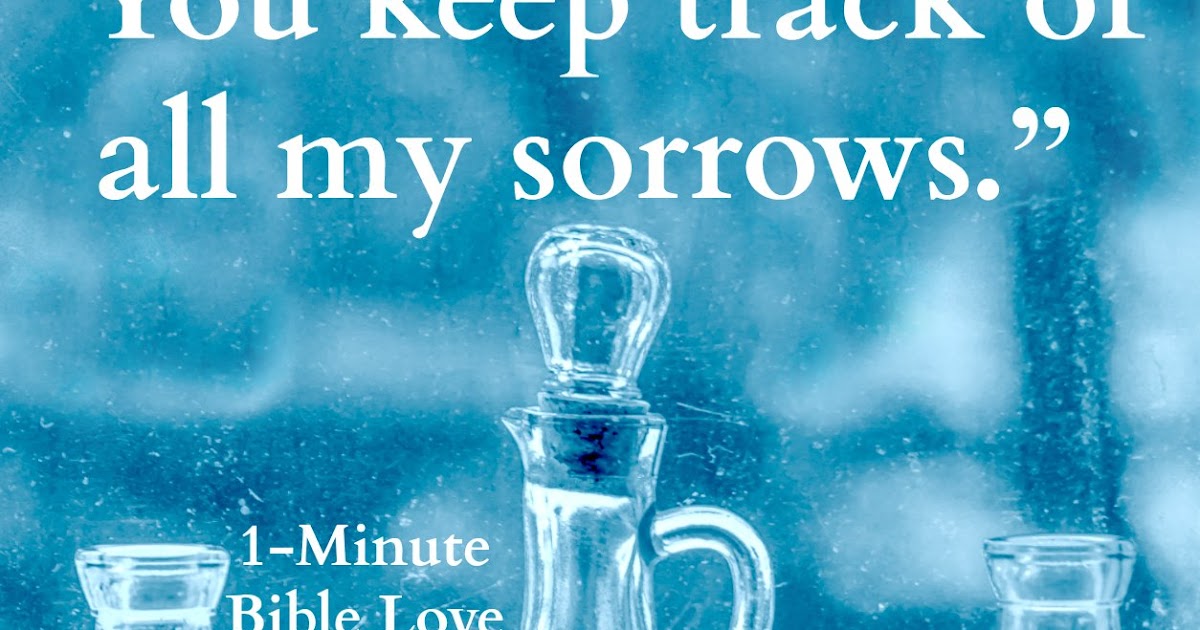 1Minute Bible Love Notes God's Tear Bottles