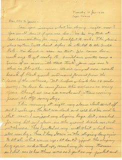 Letter from Ike Talyor to his children