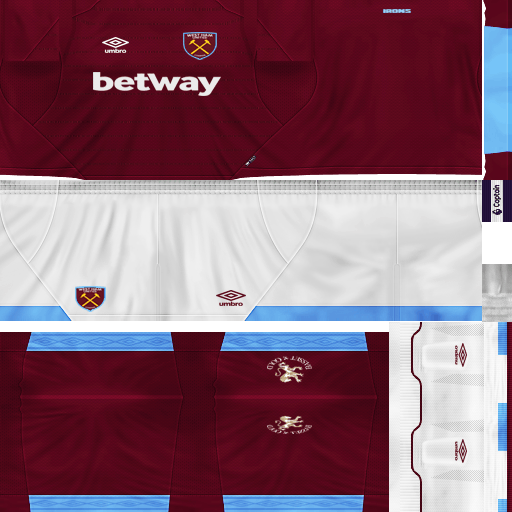 Pes 6 Kits West Ham United Season 2018 2019 By Dibu Edition Pes 6 Update Free Download Pro Evolution Soccer 6 Mods Patches Updates