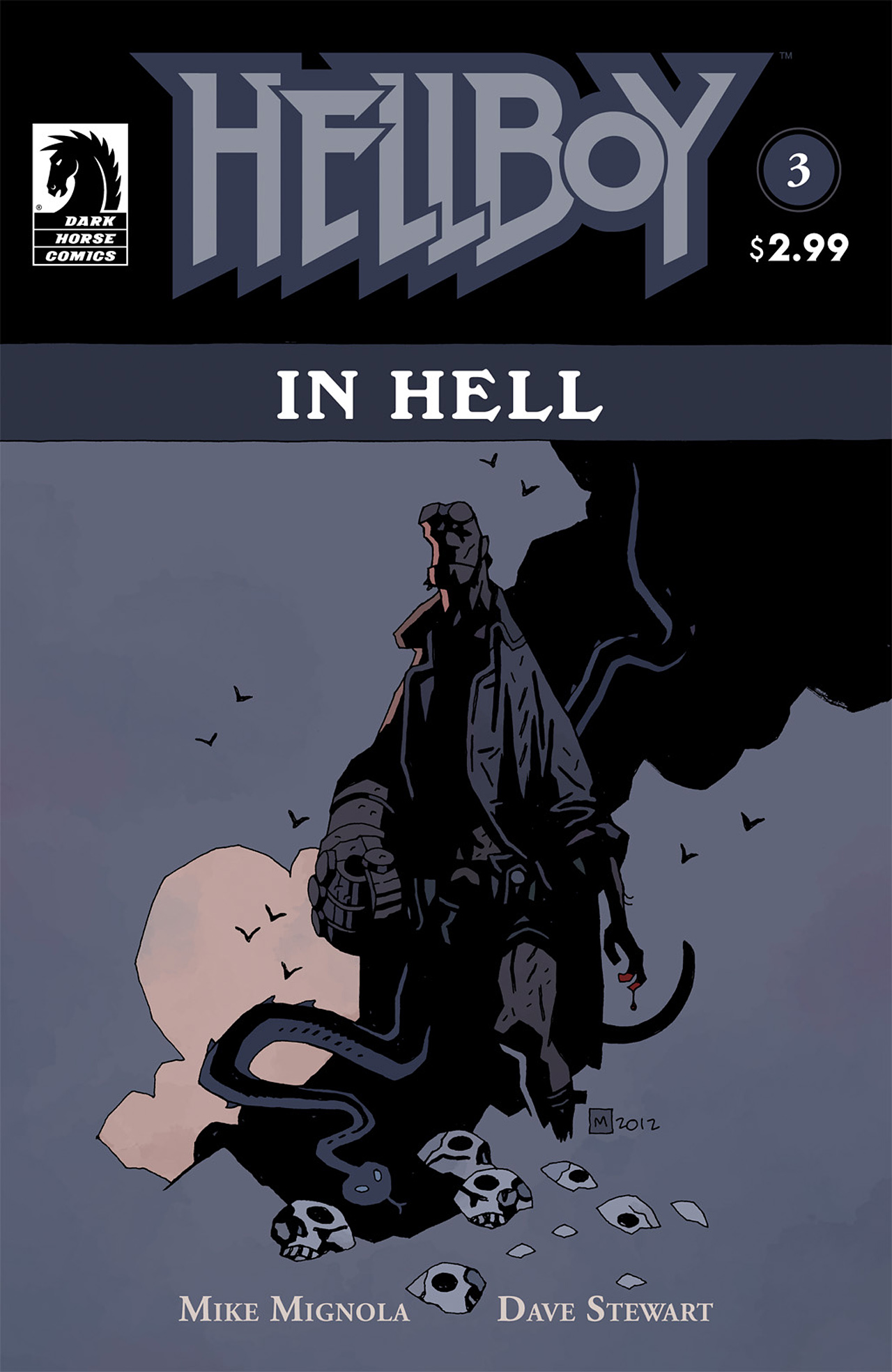 Read online Hellboy In Hell comic -  Issue #3 - 1