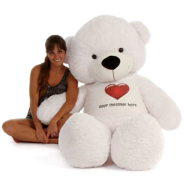 A personalized Teddy Bear from Giant Teddy