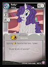 My Little Pony Rarity, Hairity Absolute Discord CCG Card