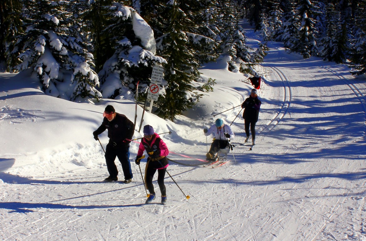 Keith Nicol Adventures Adaptive Cross Country skiing is alive and well at Mount Washington