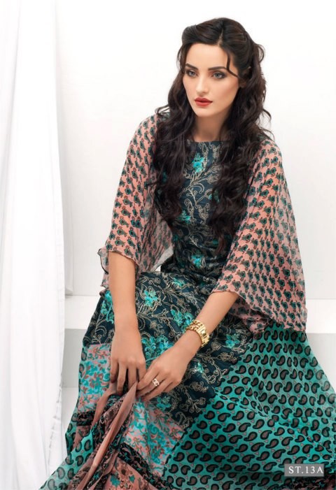 Embroidered Luxury Lawn By Adin Libas - 3 Piece Unstitched main image 1