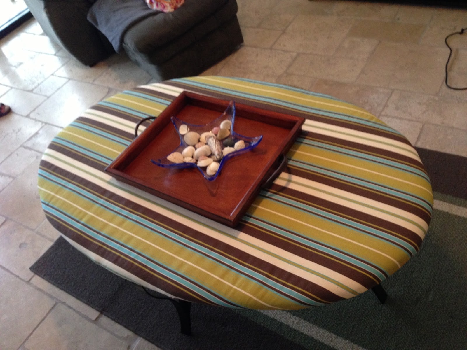 Covering a Glass Table With Fabric The Path To Riches