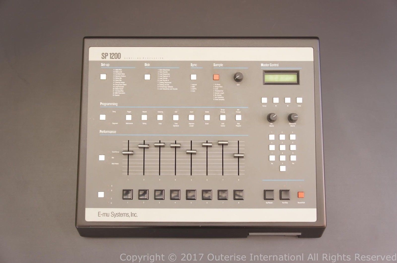 MATRIXSYNTH Emu SP1200 Sampling Drum Machine