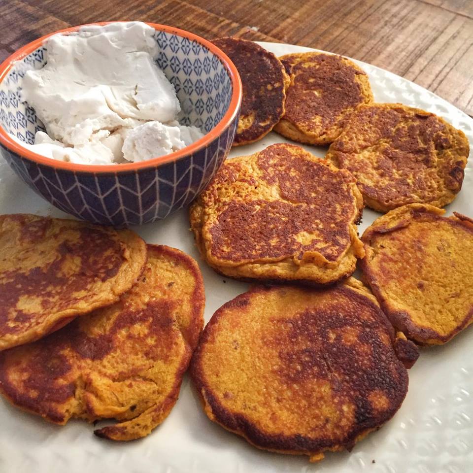 Clean 2Ingredient Sweet Potato Pancakes GlutenFree, DairyFree, NutFree Jaclyn Hughes
