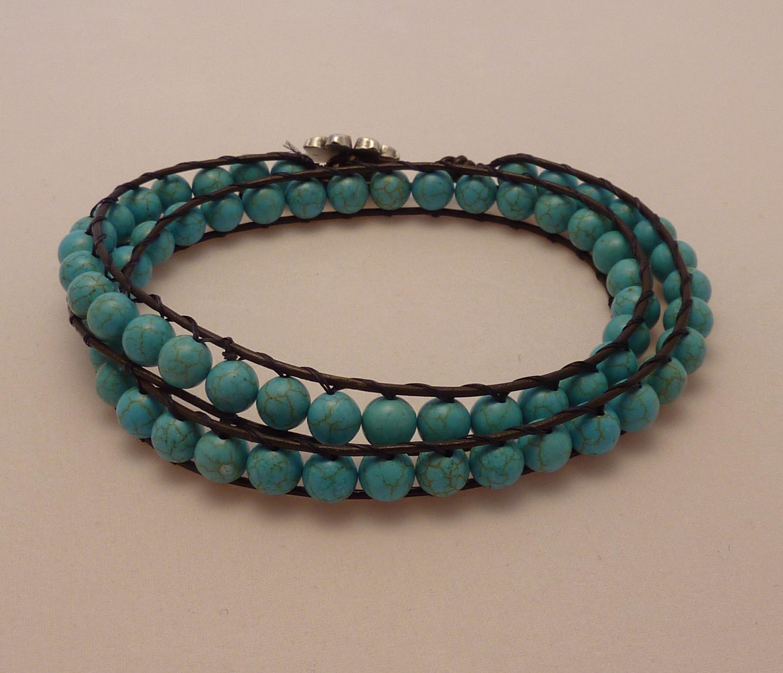 Sparkly Sparrow Designs Beaded Wrap Bracelet Tutorial